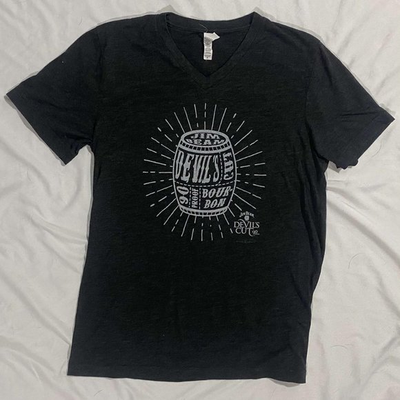 Medium, Black, Jim bean devils cut shirt. - Picture 1 of 2